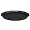 Service Ideas Paneled Tray with Removable Insert, 12" diameter, Stainless Steel, Black Onyx TRPN1412RIBSBX - alternate 1